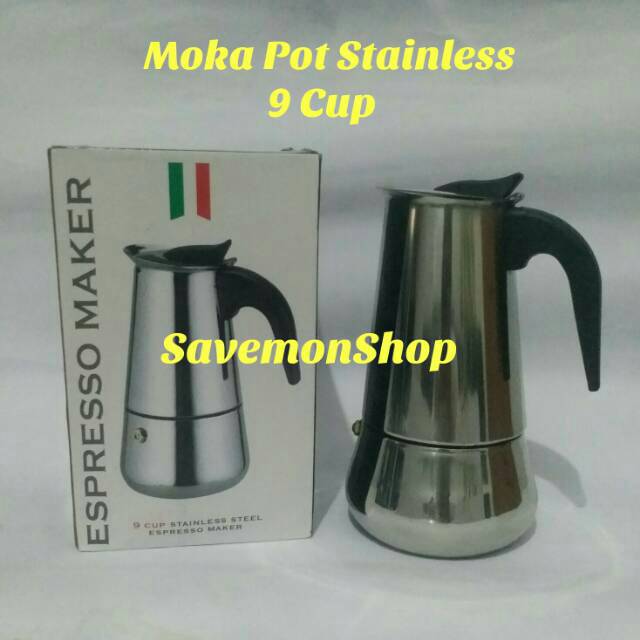 moka pot 9 cup