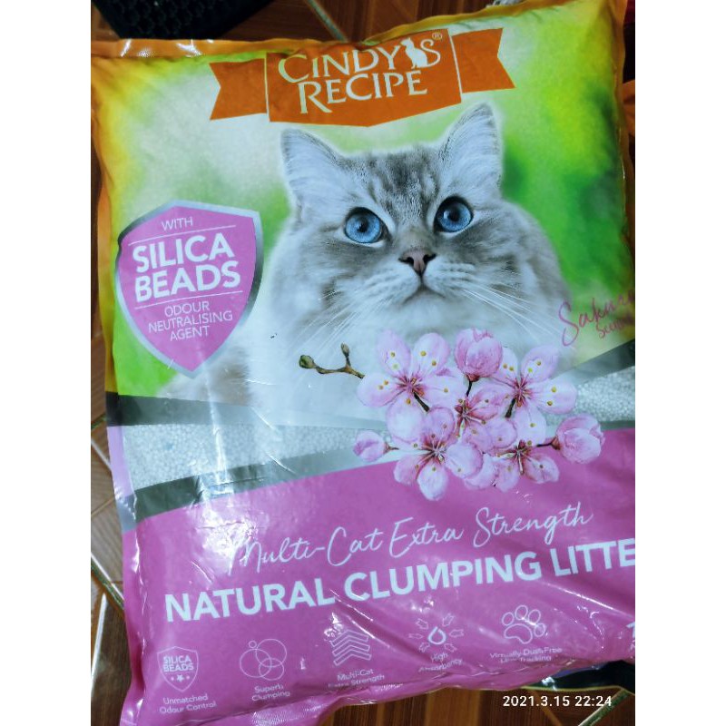 Cindy's Recipe Cat Litter (Sakura) Shopee Philippines