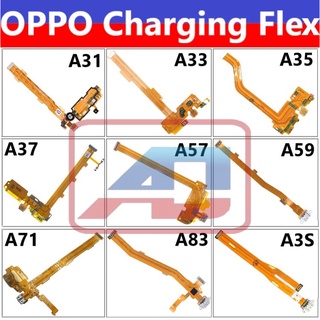Replacement For OP A31 A33 A35 A37 A57 A59 A71 A83 A3S F3 F5 F7 F9 Charging Port Flex Cable