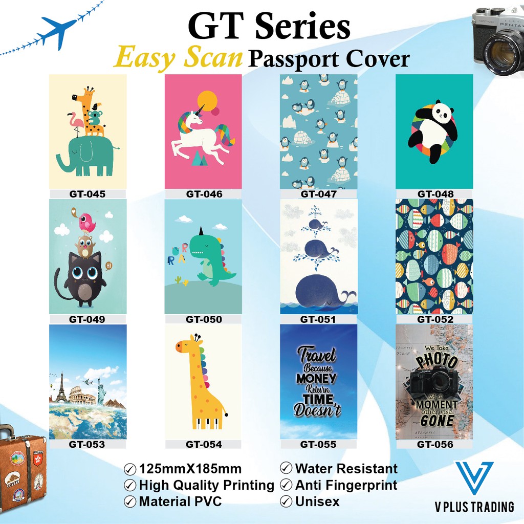 Passport Cover Genting Series ( GT045 to GT056 ) Shopee Philippines
