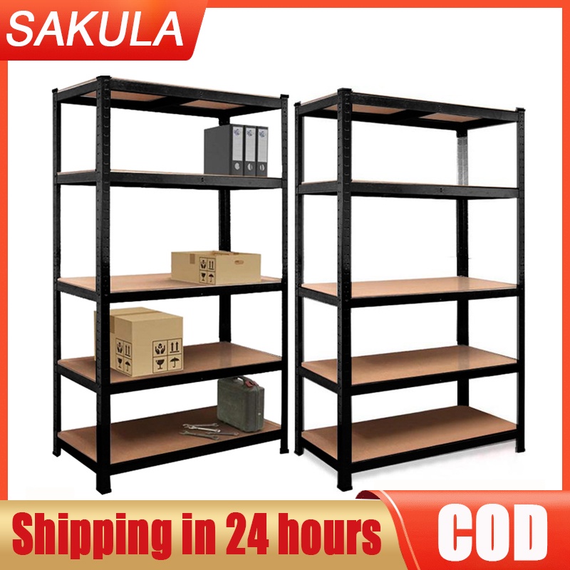 [Loadbearing]Triangular Steel Shelf 5 Layer Rack Metal Rack Steel