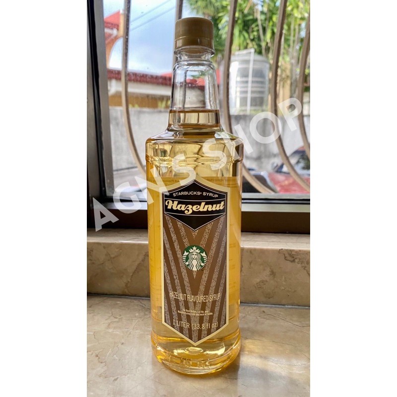 Starbucks Hazelnut Syrup 1L - Shopee Philippines