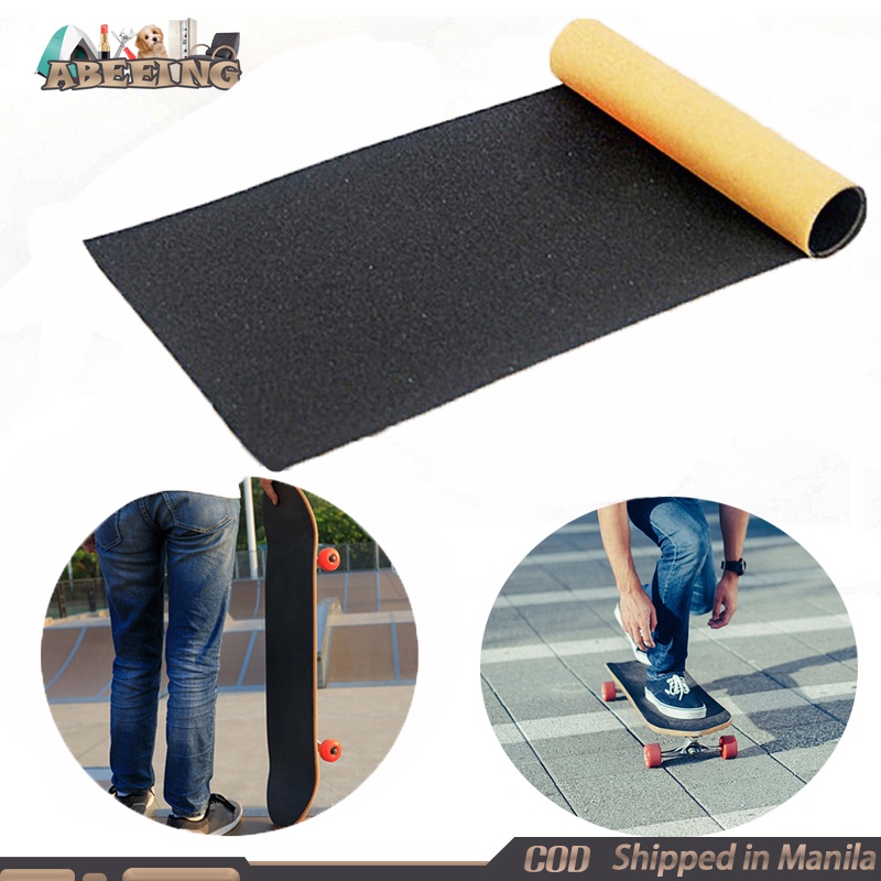 Prettyia Skateboard Deck Sandpaper Grip Tape Skate Board Longboard Griptape 