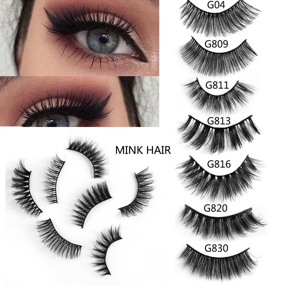 fake mink eyelashes