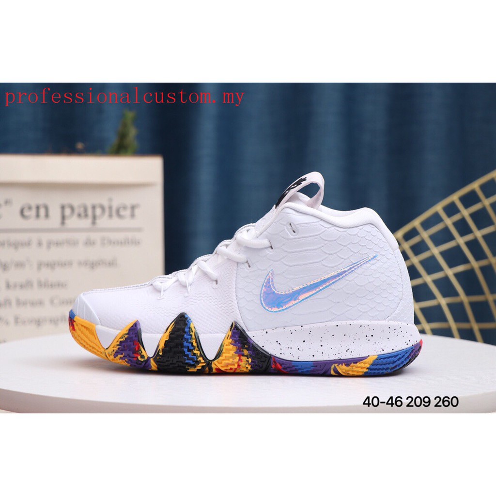 kyrie 4 shoes white