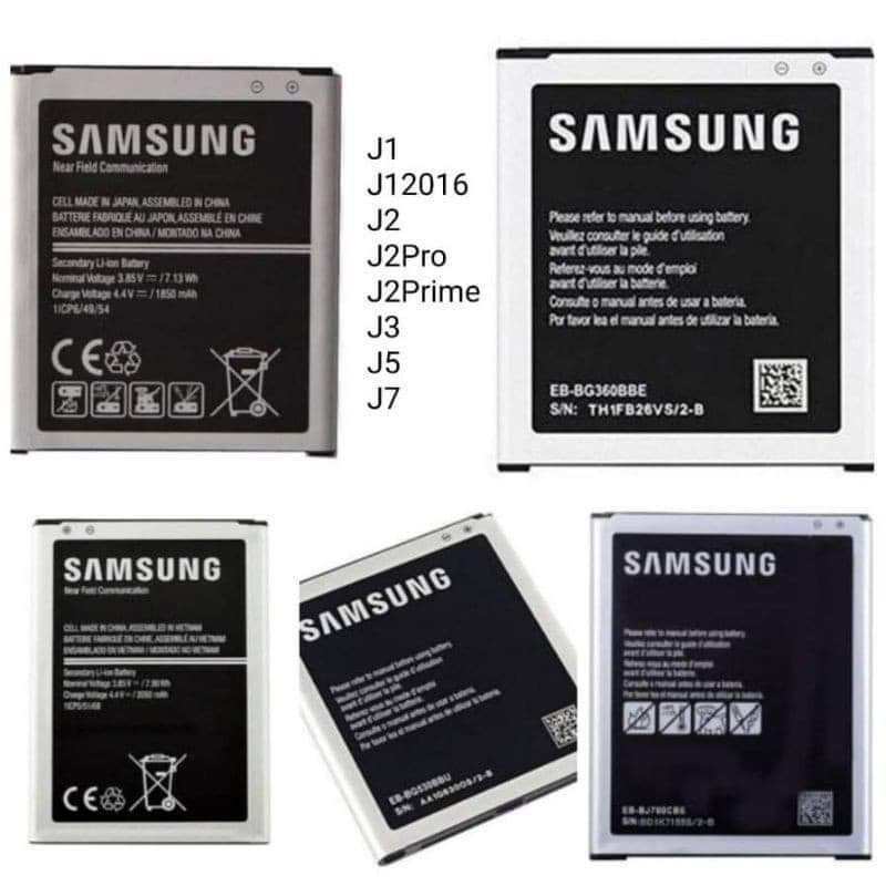 Samsung J1 J1 16 J2 J2 Pro J3 J5 J2 Prime J7 J7 Prime I90 Battery Shopee Philippines