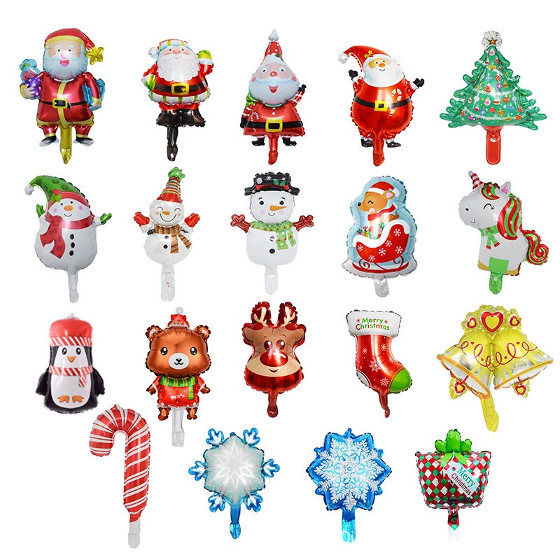DulWonJa Christmas Balloon With Base – Festive Elk Decor For Holiday Home Or Party