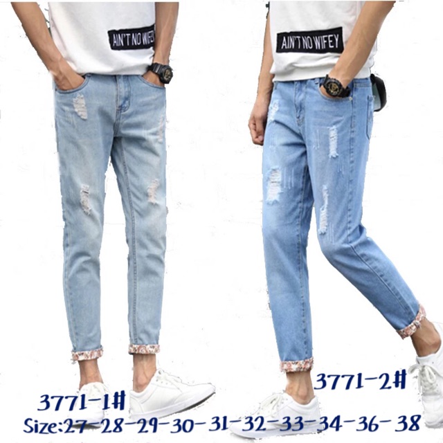 mens ripped jeans 38 waist