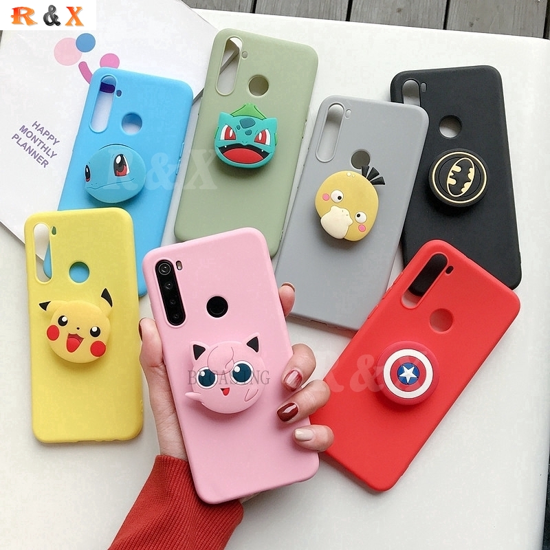 3d Pokemon Holder Phone Case For Huawei Y6p Y7p Nova 7i 7se 5t Nova 3i Y9 Prime Cute Cartoon Soft Silicone Cover R X Shopee Philippines