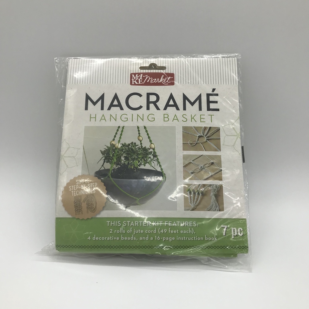 Macrame Hanging Basket Starter Kit Shopee Philippines