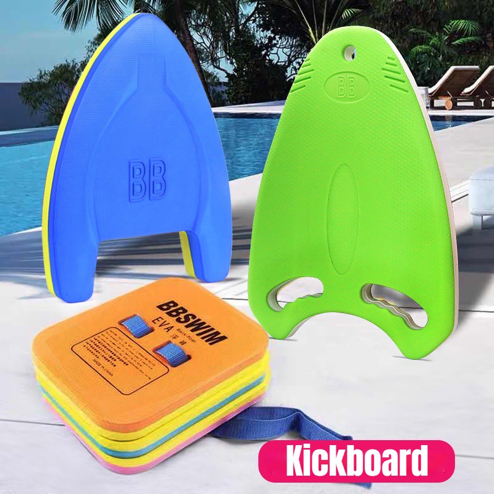 2PCS Swim Kickboard Set Safety Swimming Tranning Board for Adults and