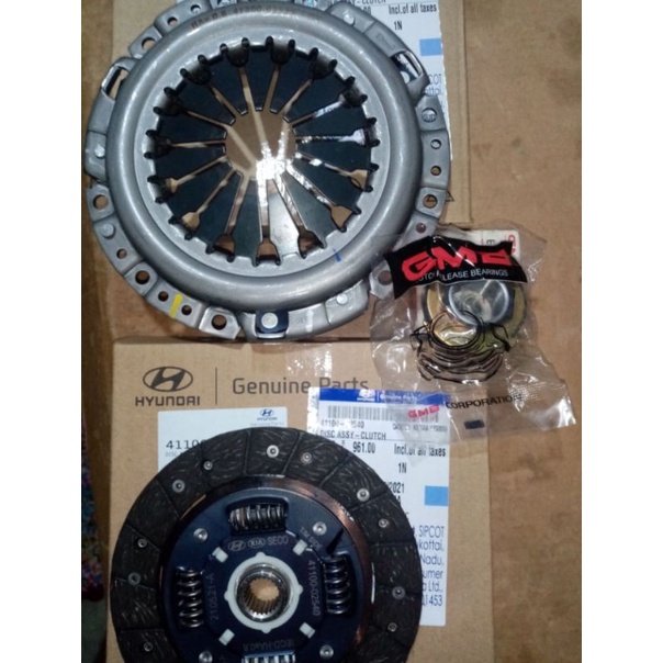 CLUTCH SET PRESSURE PLATE ORIGINAL CLUTCH DISC ORIGINAL RELEASE BEARING