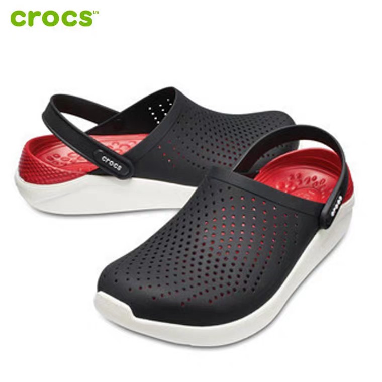 crocs for men red