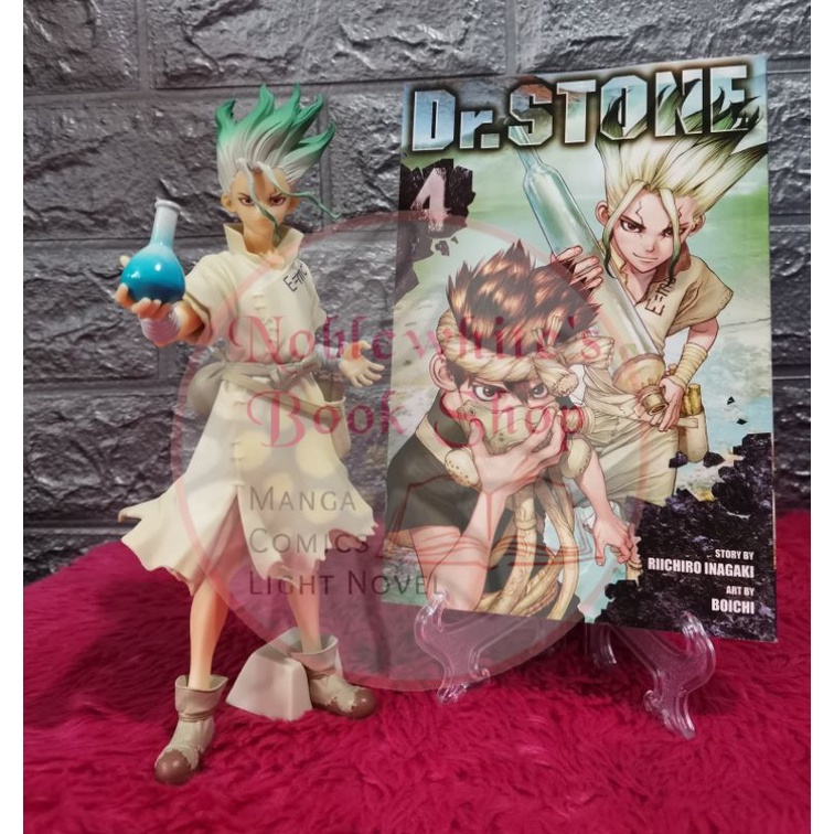 Dr Stone Manga Volume 4 English Shopee Philippines