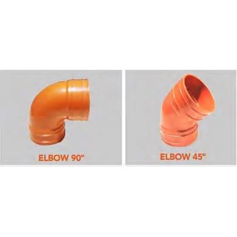 Pvc Orange Pvc Sanitary Fittings Elbow Per Pc Degrees