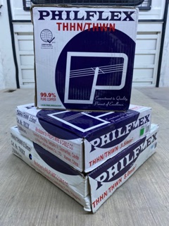 Philflex 2.0mm2-8.0mm2 THHN/THWN-2 Stranded Electrical Wire(150 meters ...