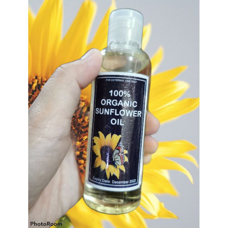 Sunflower Oil/ SFO/Miracle Oil 100ml (100Pure and Organic) Shopee
