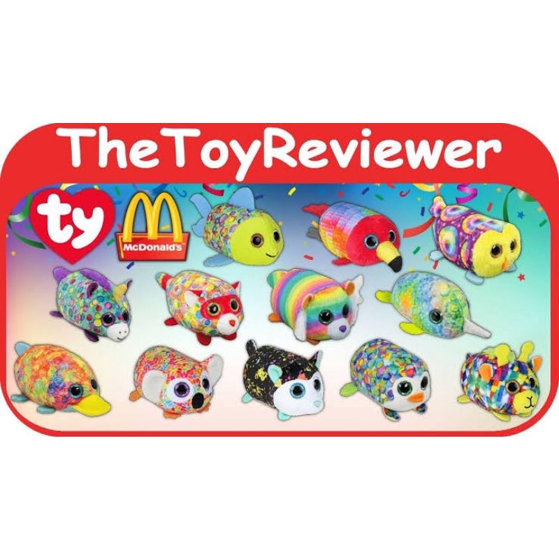2019 McDonald's Teenie Teeny TYs HAPPY MEAL TOYS Choose Toy or Full Set 