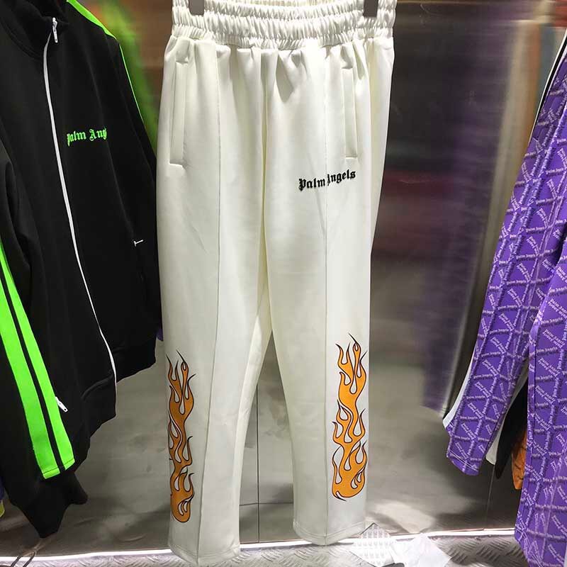 palm angels skinny track pants