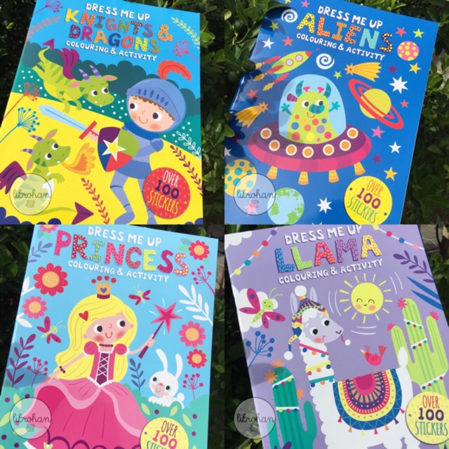 Dress Me Up Coloring And Activity Book Shopee Philippines