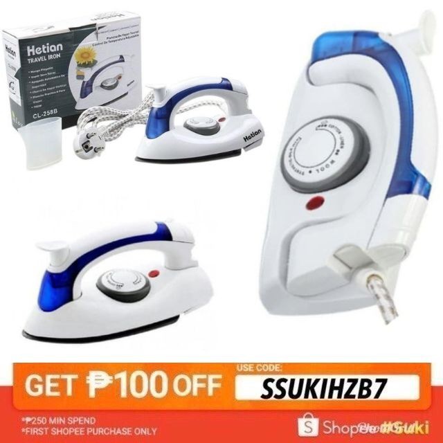 Hetian Travel Folding Handel Portable Powerful Mini Electrical Steam