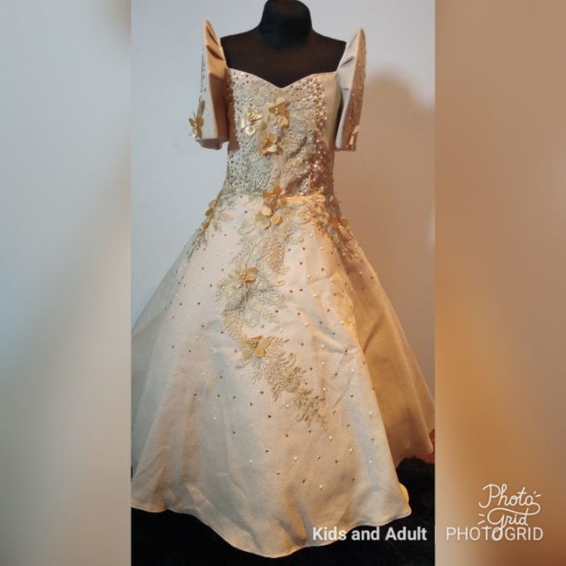 modern filipiniana gown for kids