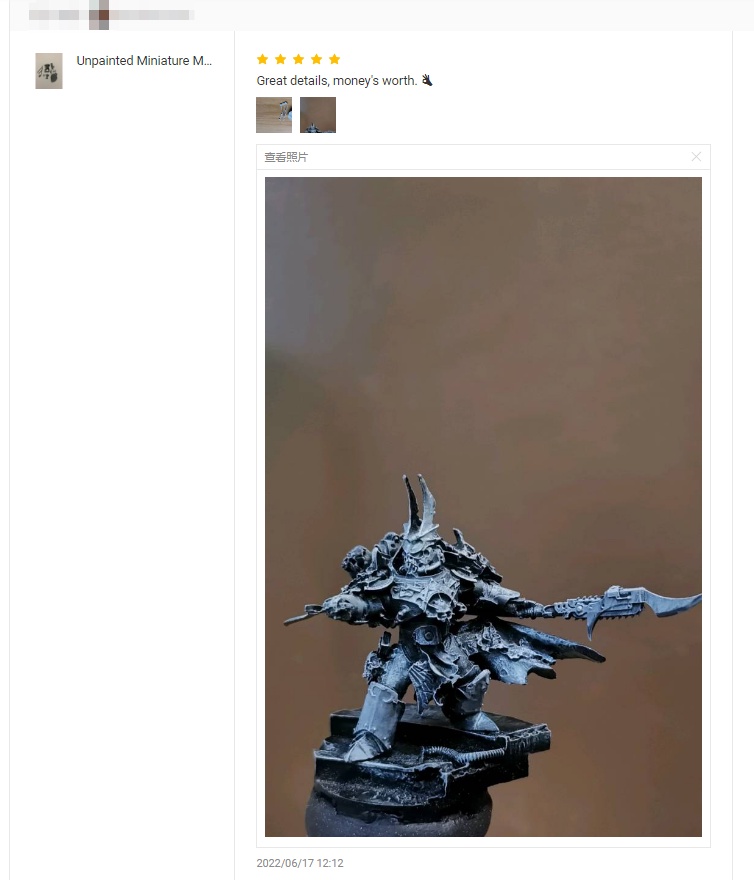 Ghazghkull Thraka 80mm In Plastica Rotondo Base Warhammer 40k AOS Games Workshop Nuovo Warhammer 40k Lot - Foto 5