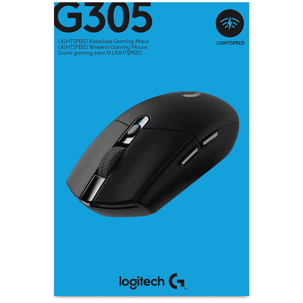 Logitech G305 LIGHTSPEED Wireless Gaming Mouse, Hero 12K Sensor, 12,000 ...