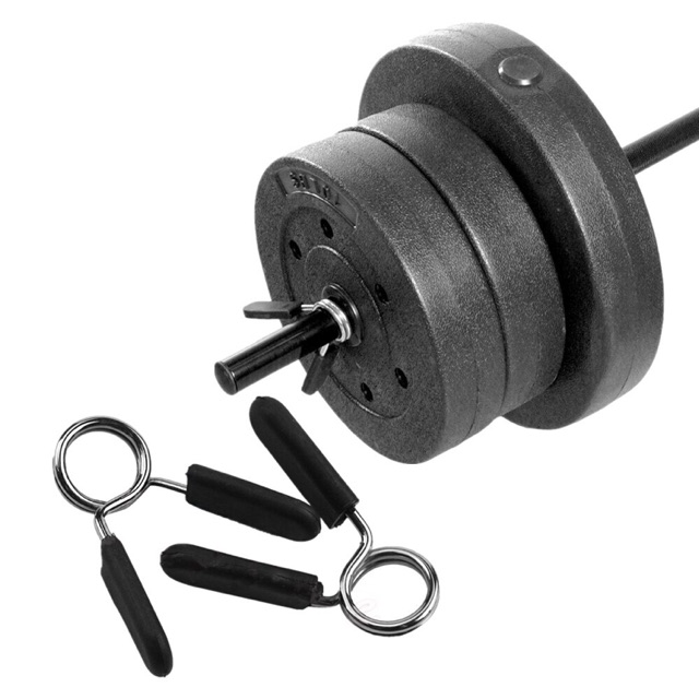 COD! 20kg Barbell dumbbell set vinyl weights long bar dumbel Shopee