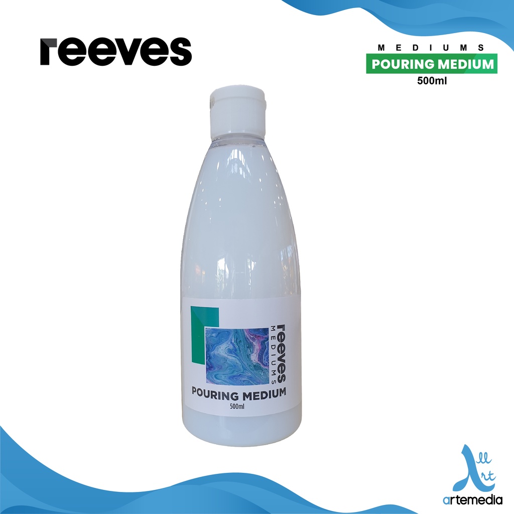 Medium Acrylic Paint Reeves 500ml Acrylic Medium Pouring Shopee