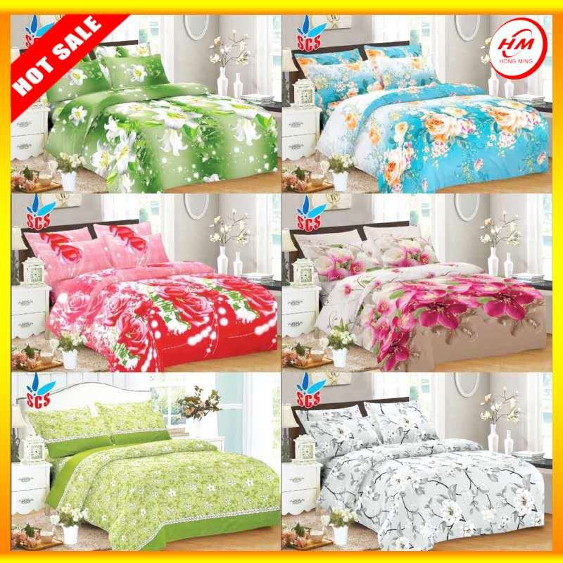 NEW SCS BED SHEET 4IN1(COD) Shopee Philippines