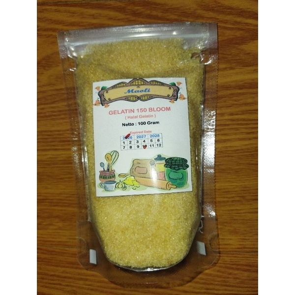 Gelatin Gelatine 100 Grams Of original Beef Bone Shopee Philippines