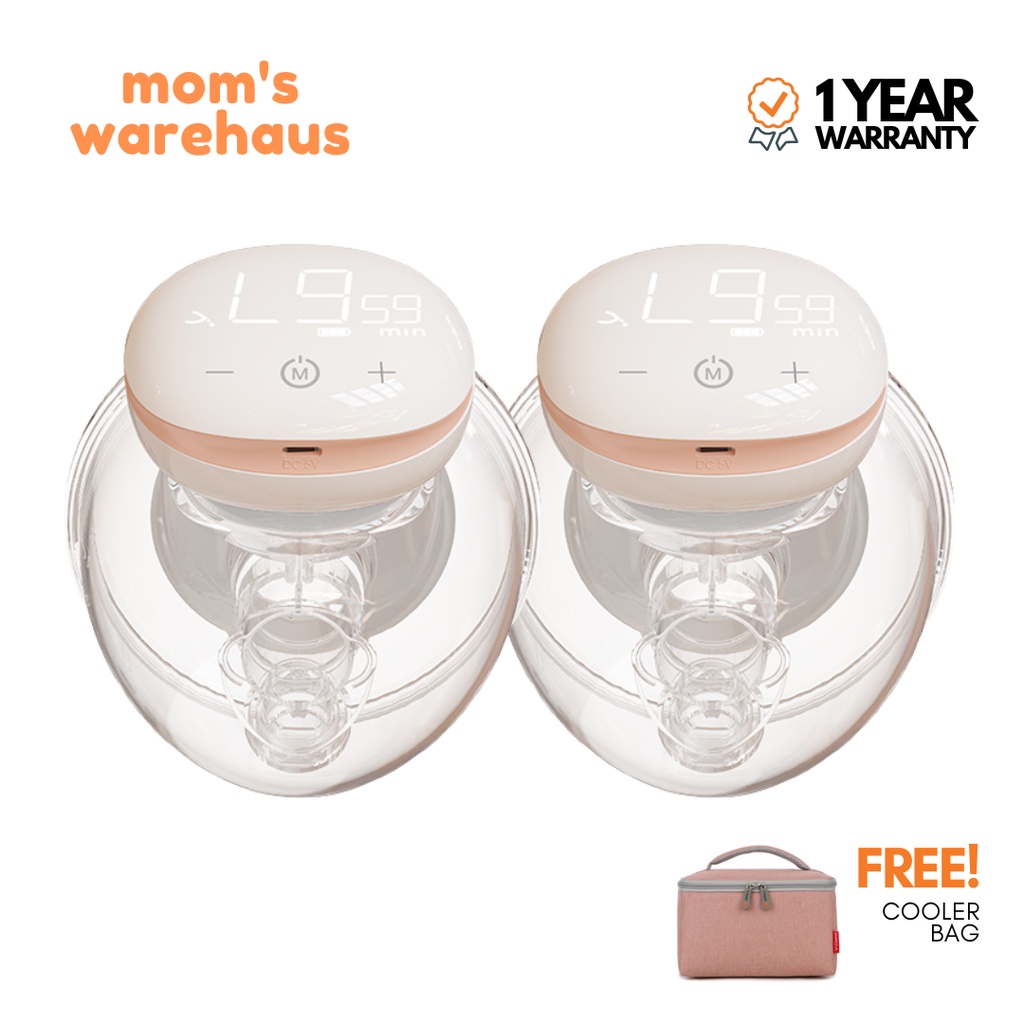 Youha NEXT handsfree wearable breast pump with upgraded cups and LED