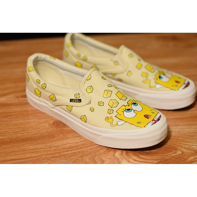 vans spongebob slip ons