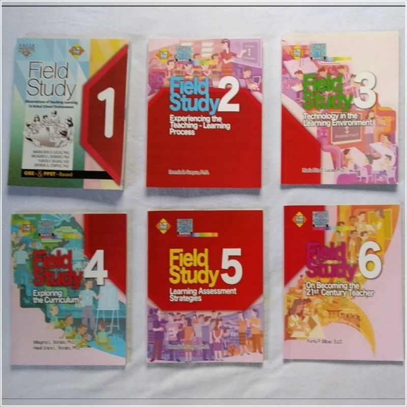 Field Study Book from 1 to 6 Shopee Philippines