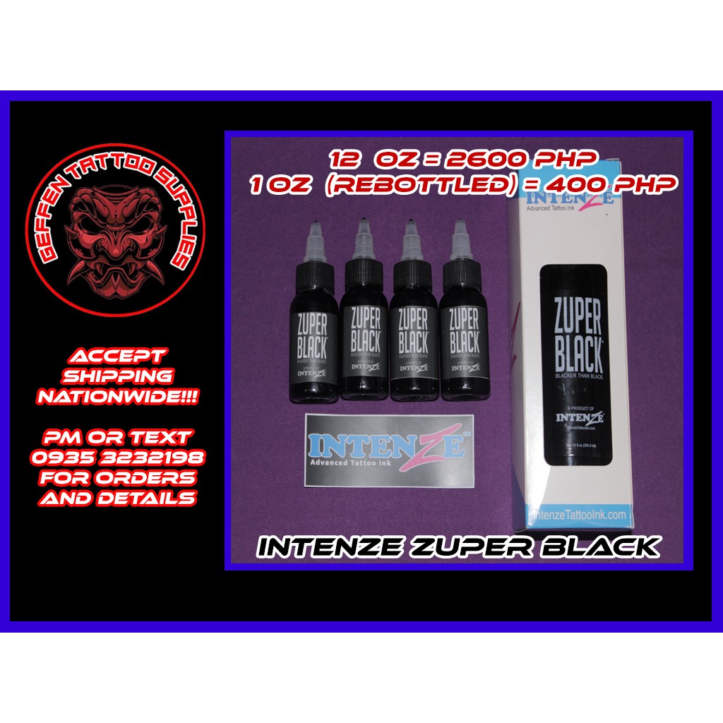 Intenze Zuper Black Shopee Philippines