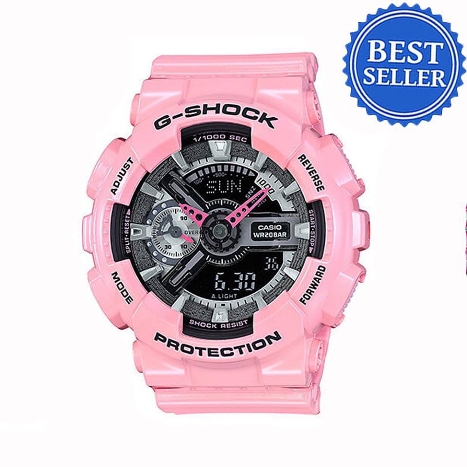 casio pink watch