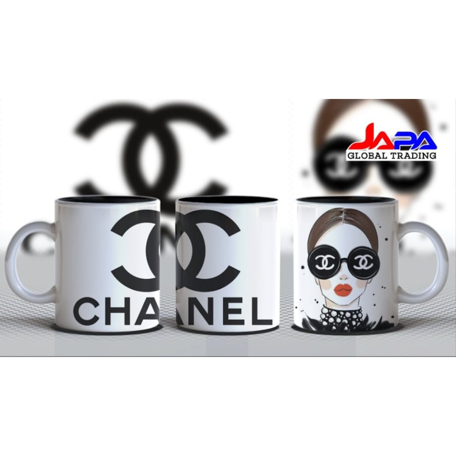 Chanel Inspired Coffee Mug Standard Ceramic Mug | Shopee Philippines
