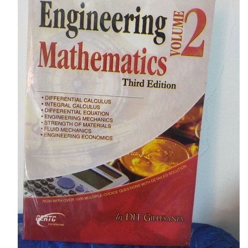 Engineering Mathematics vol 2(third edition) | Shopee Philippines