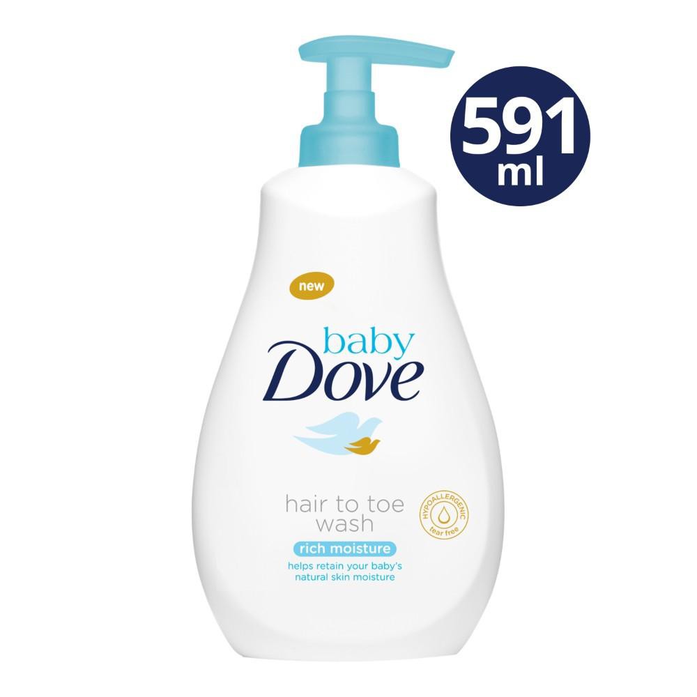 baby dove tip to toe wash for hair