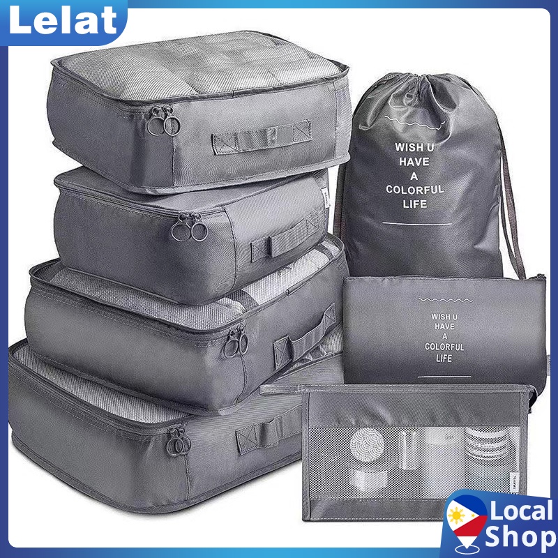 7 In 1 Travel Storage Bag Twill Thickened Waterproof Travel Luggage Bag