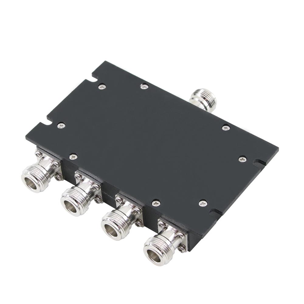 2G 3G 4G GSM 6982700mhz 4 Way Power Splitter N Type Connector 4way