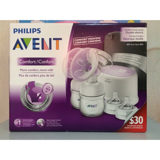 avent double electric breast pump price