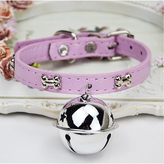 Ready StockBone Collar with Big Bell, 4cm In Diameter, Cute Chao Meng, Pet Dog, Cat and Cat Access #8