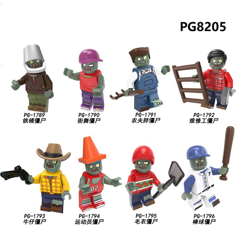 lego zombie figures