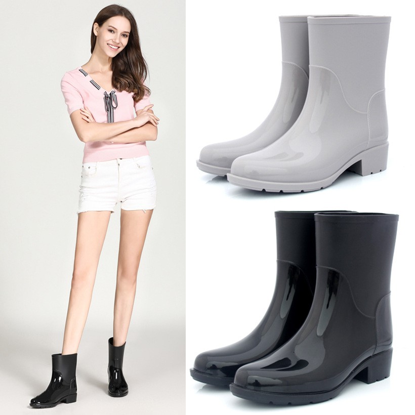 women's fashion rubber boots