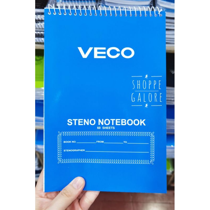 VECO STENO NOTEBOOK PASTELS Shopee Philippines