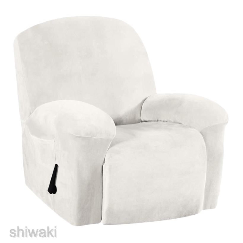 In Stock Stretch Velvet Lounge Recliner Chair Furniture Slipcovers With Side Pocket Shopee Philippines