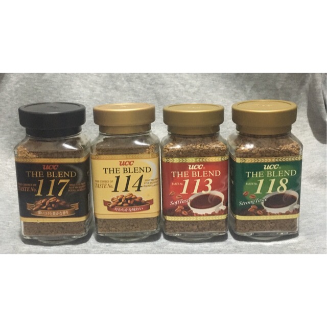 Ucc The Blend 114 117 113 118 Instant Coffee Bottle 90g Shopee Philippines