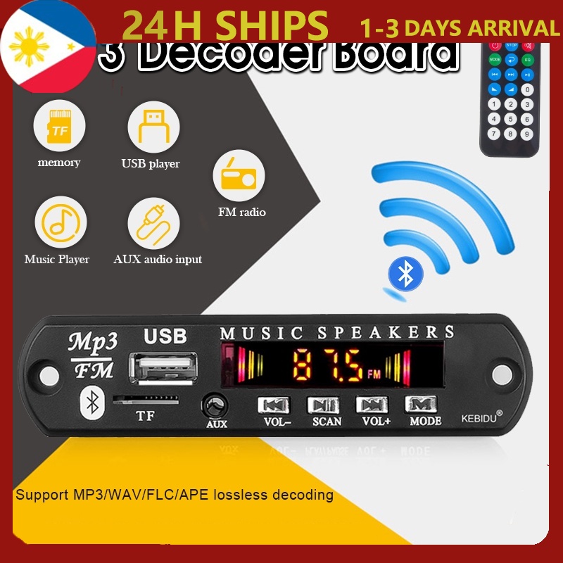 Bluetooth Decoder Board Wireless Speaker Motherboard MP3 Radio Module ...